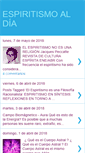 Mobile Screenshot of espiritismoaldia.blogspot.com