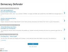 Tablet Screenshot of democracydefender.blogspot.com