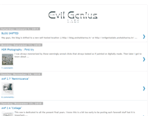 Tablet Screenshot of evilgeniuslabs.blogspot.com