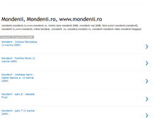 Tablet Screenshot of mondenii-primatv.blogspot.com