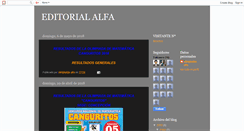 Desktop Screenshot of editorialalfa.blogspot.com