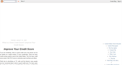 Desktop Screenshot of improve--your-credit-score.blogspot.com