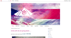 Desktop Screenshot of chickswithstix-skiing.blogspot.com