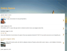 Tablet Screenshot of gabryspace.blogspot.com