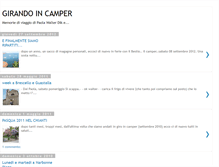 Tablet Screenshot of girandoincamper.blogspot.com