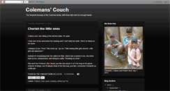 Desktop Screenshot of colemanscouch.blogspot.com