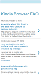 Mobile Screenshot of kindlebrowserfaq.blogspot.com