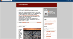 Desktop Screenshot of fiskefantast-gotlandsfiske.blogspot.com