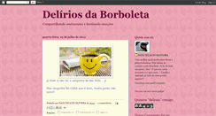 Desktop Screenshot of deliriosdaborboleta.blogspot.com