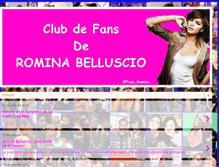 Tablet Screenshot of fansrominabelluscio.blogspot.com