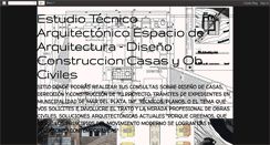 Desktop Screenshot of dariozelaya-arquitectura-construccion.blogspot.com