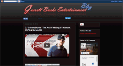 Desktop Screenshot of garrettburkeent.blogspot.com