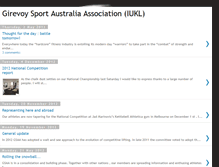 Tablet Screenshot of girevoysportaustraliaassociation.blogspot.com