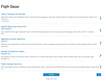 Tablet Screenshot of fiqihdasar.blogspot.com