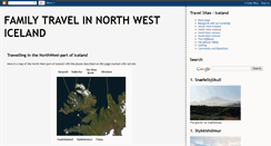 Desktop Screenshot of nw-iceland.blogspot.com