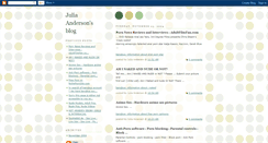 Desktop Screenshot of juliaanderson9941.blogspot.com