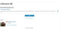 Tablet Screenshot of lifewaveuk.blogspot.com