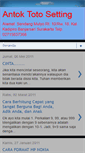Mobile Screenshot of antoktoto.blogspot.com