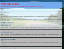 Tablet Screenshot of antoktoto.blogspot.com