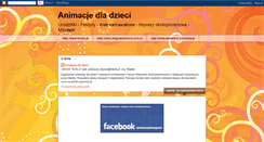 Desktop Screenshot of animacjedladzieci.blogspot.com