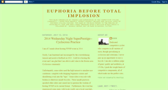 Desktop Screenshot of euphoriabeforetotalimplosion.blogspot.com