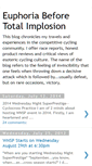 Mobile Screenshot of euphoriabeforetotalimplosion.blogspot.com