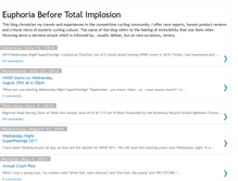 Tablet Screenshot of euphoriabeforetotalimplosion.blogspot.com