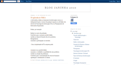 Desktop Screenshot of blogjaninha2010.blogspot.com