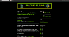 Desktop Screenshot of lebron23-23.blogspot.com