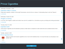 Tablet Screenshot of princecigarettes.blogspot.com