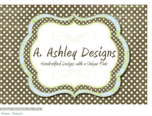 Tablet Screenshot of aashleydesigns.blogspot.com