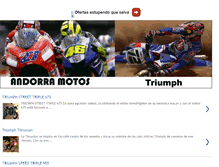 Tablet Screenshot of andorramotos-triumph.blogspot.com