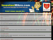 Tablet Screenshot of investasimikro.blogspot.com