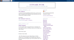 Desktop Screenshot of cupcakepunk.blogspot.com
