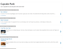 Tablet Screenshot of cupcakepunk.blogspot.com