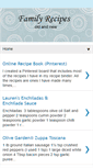 Mobile Screenshot of familyrecipesoldandnew.blogspot.com