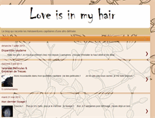 Tablet Screenshot of loveisinmyhair.blogspot.com