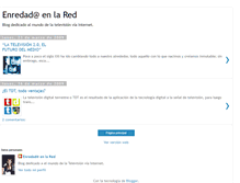 Tablet Screenshot of enredadenlared.blogspot.com