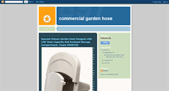 Desktop Screenshot of commercial-garden-hose.blogspot.com