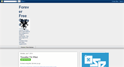 Desktop Screenshot of foreverfreegames.blogspot.com