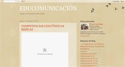 Desktop Screenshot of educarparacomunicar.blogspot.com
