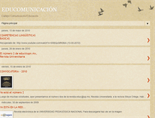 Tablet Screenshot of educarparacomunicar.blogspot.com