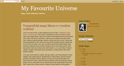 Desktop Screenshot of my-favourite-universe.blogspot.com
