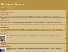 Tablet Screenshot of my-favourite-universe.blogspot.com