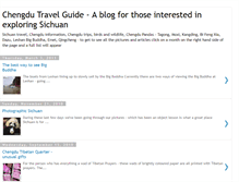 Tablet Screenshot of chengdutravel.blogspot.com