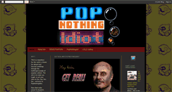 Desktop Screenshot of popnothingidiot.blogspot.com