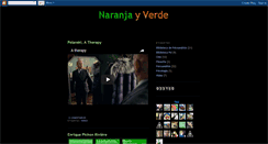 Desktop Screenshot of naranja-y-verde.blogspot.com