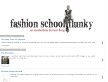 Tablet Screenshot of fashionschoolflunky.blogspot.com