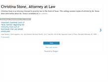 Tablet Screenshot of christinastone.blogspot.com