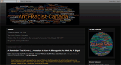 Desktop Screenshot of anti-racistcanada.blogspot.com